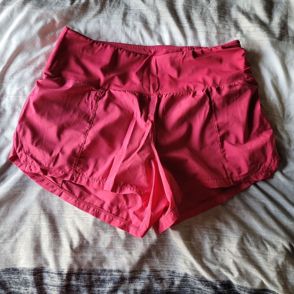 CVG Constantly Varied Gear Pink Running Shorts Med